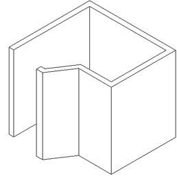 Example of a Polysolid in AutoCAD 2007